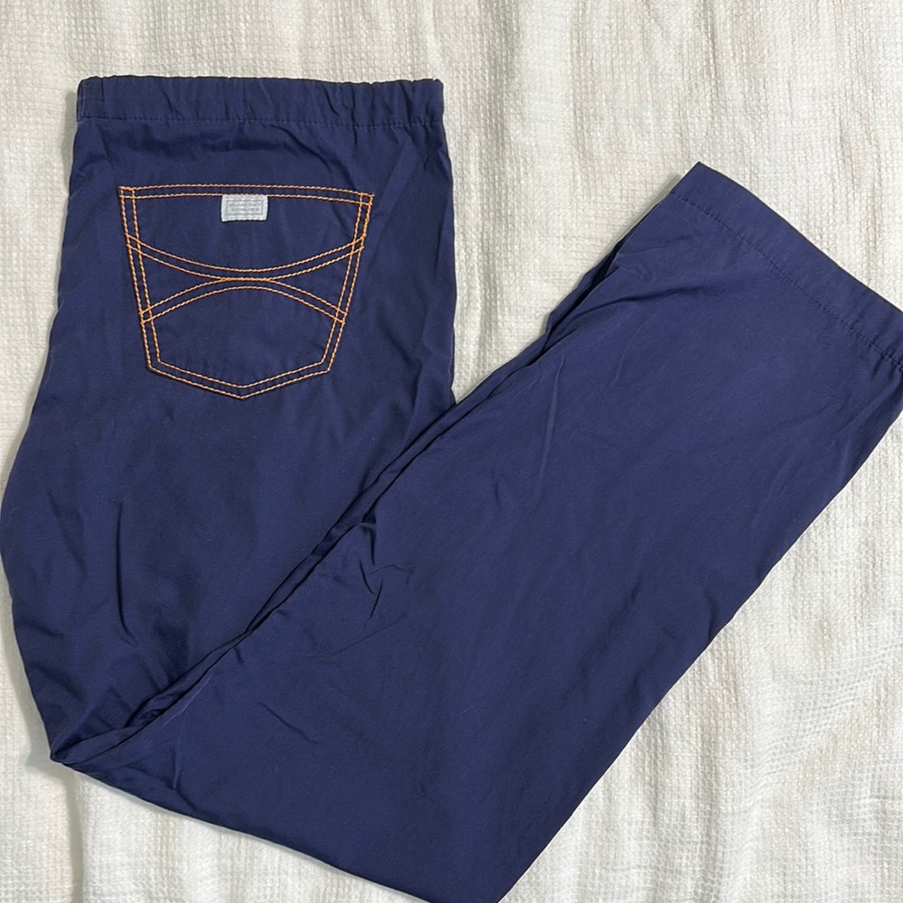 Blue sky scrub pants
